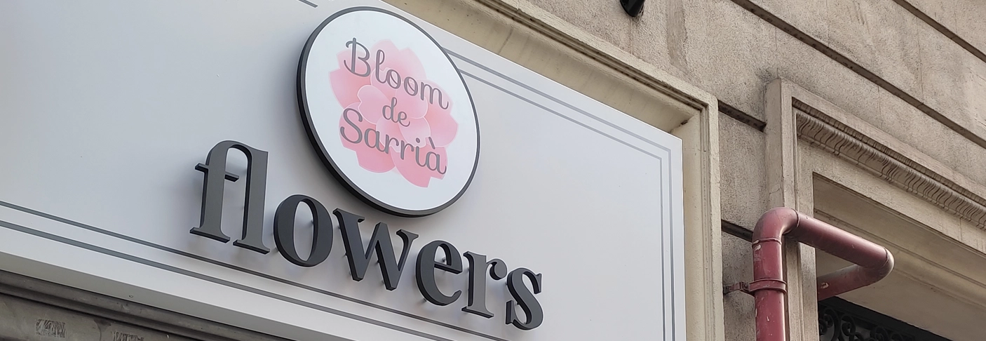 Letras corpóreas en Barcelona