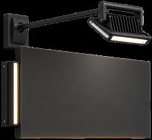 Iluminación combinada para rótulos